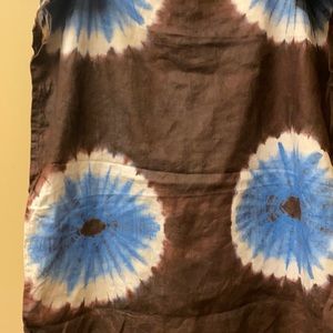 Vintage tie dye scarf